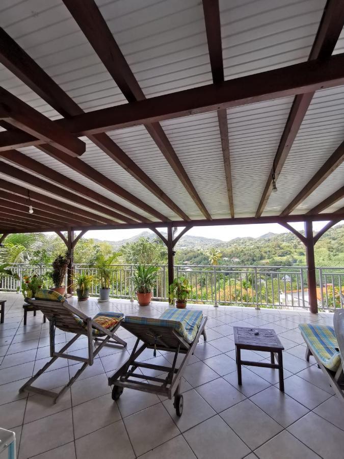 Haut De Villa Chez Ghighi Rivière-Pilote Exteriör bild